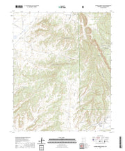 US Topo 7.5-minute map for Burned Timber Canyon NM