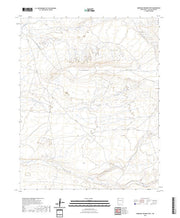 US Topo 7.5-minute map for Burnham Trading Post NM