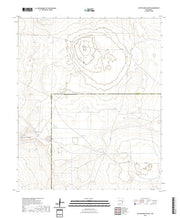 US Topo 7.5-minute map for Button Mesa South NM