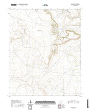 US Topo 7.5-minute map for Cactus Tank NM