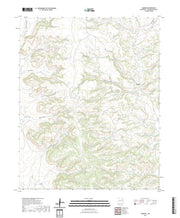 US Topo 7.5-minute map for Campana NM