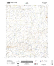 US Topo 7.5-minute map for Canal Creek NMCO