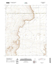 US Topo 7.5-minute map for Candy Mesa NM