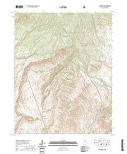 US Topo 7.5-minute map for Canjilon SE NM