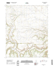 US Topo 7.5-minute map for Canon Ancho NM