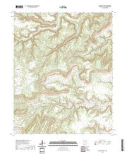 US Topo 7.5-minute map for Canon Olguin NM