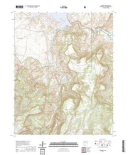 US Topo 7.5-minute map for Canones NM