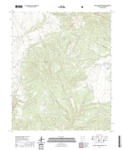 US Topo 7.5-minute map for Canyon Creek Mountains NM