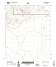 US Topo 7.5-minute map for Caprock Mountain NM