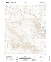 US Topo 7.5-minute map for Carlsbad West NM