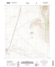 US Topo 7.5-minute map for Carrizozo East NM