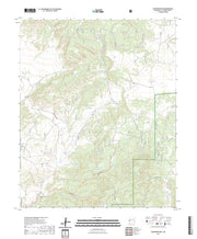 US Topo 7.5-minute map for Centerfire Bog NM