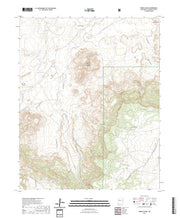 US Topo 7.5-minute map for Cerro Alesna NM