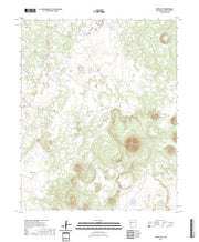 US Topo 7.5-minute map for Cerro Alto NM