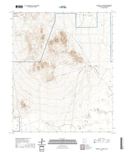 US Topo 7.5-minute map for Cerro De La Campana NM