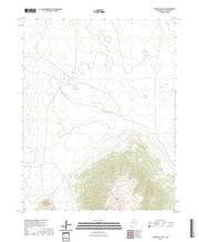 US Topo 7.5-minute map for Cerro De La Olla NM