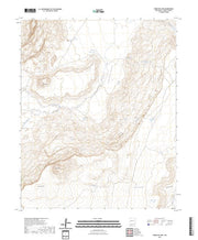 US Topo 7.5-minute map for Cerro Del Oro NM