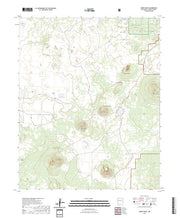 US Topo 7.5-minute map for Cerro Hueco NM