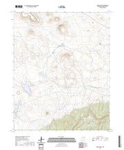 US Topo 7.5-minute map for Cerro Negro NM