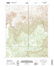 US Topo 7.5-minute map for Cerro Parido NM