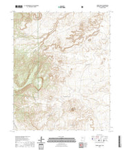 US Topo 7.5-minute map for Cerro Tinaja NM