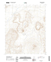 US Topo 7.5-minute map for Cerro Verde NM