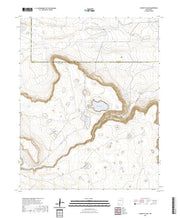 US Topo 7.5-minute map for Charette Lake NM