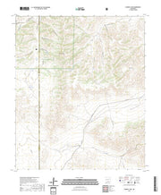 US Topo 7.5-minute map for Chimney Lake NM