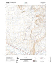 US Topo 7.5-minute map for Chimney Rock NM