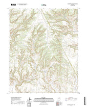 US Topo 7.5-minute map for Chinaberry Canyon NM