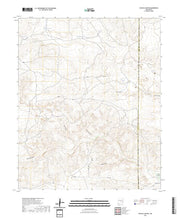 US Topo 7.5-minute map for Chivata Canyon NM