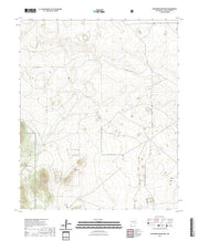 US Topo 7.5-minute map for Chupadero Mountain NM