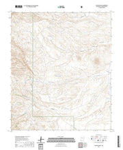 US Topo 7.5-minute map for Clanton Draw NM