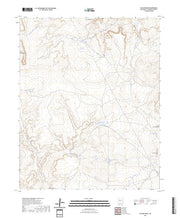 US Topo 7.5-minute map for Collier Draw NM