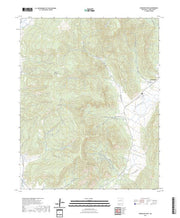 US Topo 7.5-minute map for Comanche Peak NM
