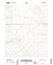 US Topo 7.5-minute map for Comanche Ranch NM