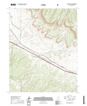 US Topo 7.5-minute map for Continental Divide NM