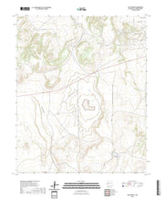 US Topo 7.5-minute map for Cow Springs NM