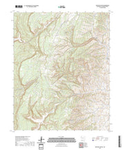 US Topo 7.5-minute map for Crevasse Canyon NM