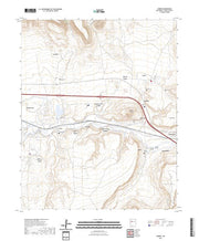 US Topo 7.5-minute map for Cubero NM