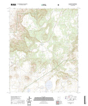 US Topo 7.5-minute map for El Dado Mesa NM