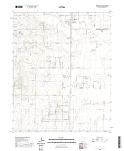 US Topo 7.5-minute map for Moriarty South NM