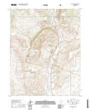 US Topo 7.5-minute map for Ojo Caliente NM