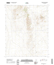 US Topo 7.5-minute map for Pedernal Mountain NM