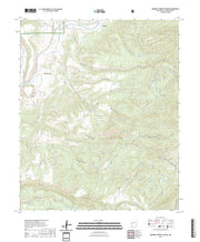 US Topo 7.5-minute map for Squirrel Springs Canyon NM