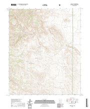 US Topo 7.5-minute map for Steel Hill NM