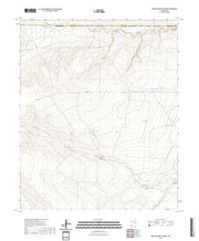 US Topo 7.5-minute map for Swallow Nest Canyon NM