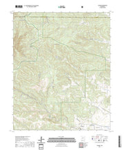 US Topo 7.5-minute map for Tajique NM