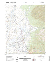 US Topo 7.5-minute map for Taos NM