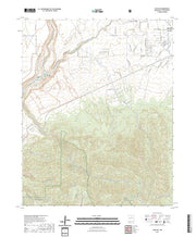 US Topo 7.5-minute map for Taos SW NM